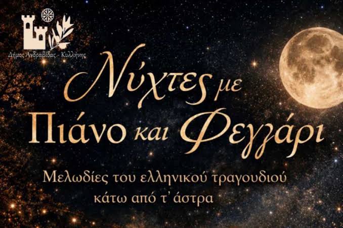 Νύχτες με πιάνο και φεγγάρι: Μουσική παράσταση κάτω από το φως της πανσελήνου στο Σινέ Ρόδον 