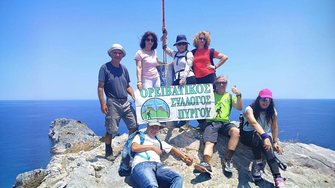 ΟΡΕΙΒΑΤΙΚΟΣ ΣΥΛΛΟΓΟΣ ΠΥΡΓΟΥ - εξόρμηση  στο ακρωτήριο Ταίναρο.